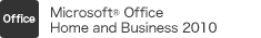 [Office] Microsoft&reg; Office Home and Business 2010