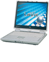 世界初*3、画面から音が出るノートパソコン PC-LS9008E(2004年)